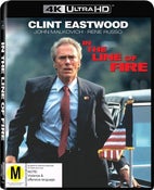 In the Line of Fire (Clint Eastwood John Malkovich 4K Ultra HD Region B Blu-ray
