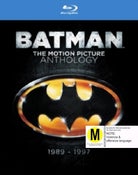 Batman The Motion Picture Anthology Blu-ray 4 Movies Region B
