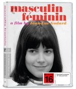 Masculin Feminin Criterion Collection (Jean-Luc Godard) Region B Blu-ray