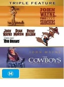 John Wayne: Rio Bravo / The Cowboys / The Searchers (DVD) - New!!!