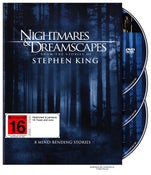 Nightmares and Dreamscapes 8xStories Stephen King 3xDiscs & Region 4 DVD New