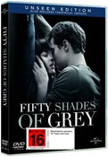 Fifty Shades of Grey The Unseen Edition (Jamie Dornan) New Region 4 DVD