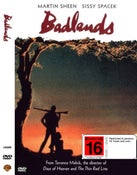 Badlands Region 4 DVD New (Martin Sheen Sissy Spacek Natural Born Killers)