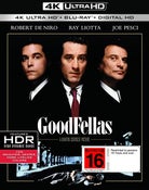 Goodfellas (Robert De Niro Joe Pesci) Region 4K Ultra HD Blu-ray + Digital