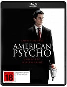 American Psycho Blu-ray (Christian Bale Willem Dafoe Jared Leto) New Region B