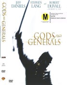 Gods and Generals (Jeff Daniels Robert Duval Stephen Lang) & New Region 4 DVD