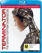 Terminator The Sarah Connor Chronicles Blu-ray Season 1 2 Series Region B 8xDisc