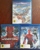 Spiderman 3 pack: AMAZING SPIDERMAN, AMAZING SPIDERMAN 2, SPIDERMAN HOMECOMING