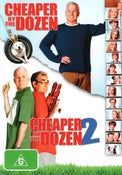 CHEAPER BY THE DOZEN / CHEAPER BY THE DOZEN 2 (DVD)