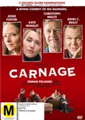 Carnage (DVD) - New!!!