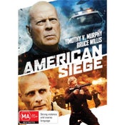 AMERICAN SIEGE ( EXCELLENT CONDITION ) DVD BRUCE WILLIS