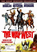 The Way West (Kirk Douglas Robert Mitchum Richard Widmark) New Region 2 DVD