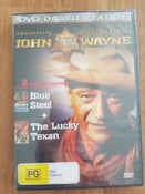 Blue Steel + The Lucky Texan - John Wayne - Brand New