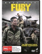 Fury - Brad Pitt - DVD R4