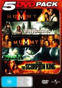 Hulk (2003) / The Mummy / The Mummy Returns / The Scorpion King / Van Helsing (5 Movie) Hulk (2003) / The Mummy / The Mummy Returns / The Scorpion King / Van Helsing (5 Movie)