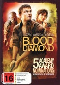 Blood Diamond - Leonardo DiCaprio - DVD R4