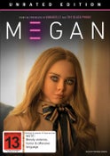 M3GAN: Megan (Unrated Edition) DVD - New!!!