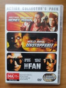 Money Train / Unstoppable / Fan - 3 Disc - Reg 4 - Wesley Snipes