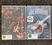 Joe Satriani 2 DVDs + G3 Live in Concert DVD