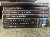 Batman 1 - 4 and Dark Knight Trilogy - 7 Movies
