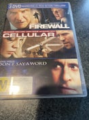Firewall / Cellular / Don't Say a Word DVD