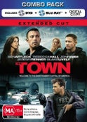 The Town by Ben Affleck: Theatrical and Extended Cut (Blu-ray + DVD) - New!!!