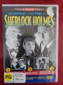 Sherlock Holmes Triple Movie Treat - Reg Free - Basil Rathbone