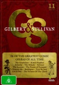 GILBERT AND SULLIVAN: 12 OF THE GREATEST COMIC OPERAS OF ALL TIME - DVD BOXSET