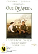 Out Of Africa - Robert Redford - Meryl Streep - 2 DVD Set R4