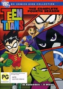 Teen Titans Complete Season 4 DC Comics TV Series New DVD Region 4 (2 Discs)