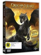 Dragonheart 4 Movie Collection All 4 Films (Dennis Quaid) New DVD Region 4