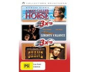 A Man Called Horse / Shane / The Man Who Shot Liberty Valance (DVD) - New!!!