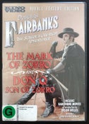 The Mark of Zorro dvd/Don Q Son of Zorro dvd. RARE Douglas Fairbanks. KINO VIDEO