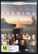 Evening dvd. Star-Studded 2007 Drama. Meryl Streep, Glenn Close, Toni Collette..