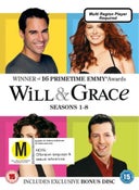 Will And Grace Complete Collection Series 1-8 - DVD