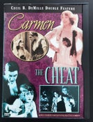 Carmen dvd/The Cheat dvd/A Burlesque on Carmen dvd. Cecil B DeMille & Chaplin.