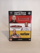 Wwe triple movie collection (legendary, knucklehead, the chaperone) (wrestling)