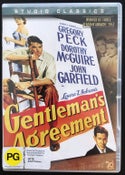 Gentleman's Agreement dvd. 1947 Classic Film. Classic dvd. Classic genre dvd.