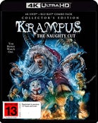 Krampus The Naughty Cut Collector's Edition New 4K Ultra HD + Blu-ray