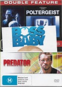 Poltergeist / Boss Baby / Predator (DVD 3 Movie Pack)