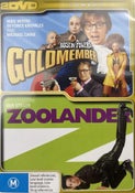 AUSTIN POWERS GOLDMEMBER + ZOOLANDER - DOUBLE FEATURE DVD