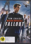 Mission Impossible Fallout DVD Tom Cruise