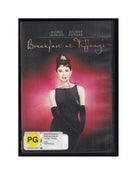 *** a DVD of BREAKFAST AT TIFFANY'S *** (Audrey Hepburn)