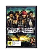 *** DVDs of the four PIRATES OF THE CARIBBEAN movies ***