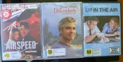 3 DVDs- 1. Airspeed, 2. The Descendants 3. Up In The Air.