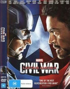 captain america civil war - Chris Evans - (DVD)