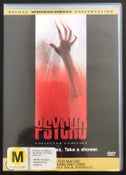 Psycho dvd. 1998 Remake. Collector's Edition. Thriller dvd. Horror dvd.