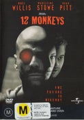 12 MONKEYS - BRUCE WILLIS ( EXCELLENT CONDITION ) DVD