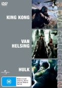 King Kong / Van Helsing / Hulk (DVD)