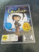 Coraline DVD and 3D Glasses